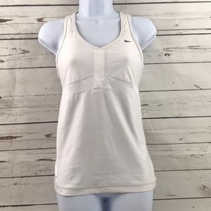 Nike Dri-Fit Tank Top Size Small White